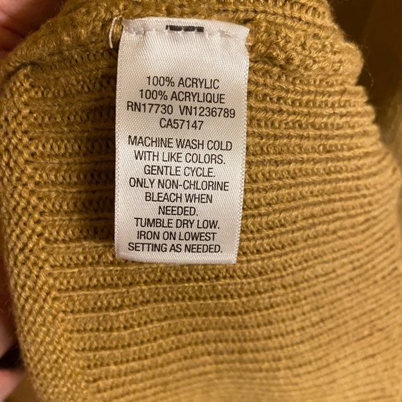 Lovely camel/tan color ladies long sleeve sweater dress size L by Xhilaration. - Picture 4 of 11